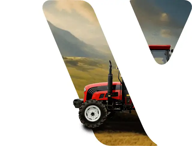 Animated illustration of agricultural parts finishing
